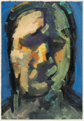 Head II, Oil on canvas, 16.5x11.5 inches